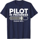 Pilot Art Men Women Airline Future Pilot Aviation Airplane T-Shirt - T-Shirt | Navy