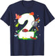 2nd Birthday Bugs And Insects Nature Lover 2 Year Old T-Shirt - T-Shirt | Navy