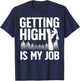 Cute Lumberjack Women Logger Wood Logging Arborist T-Shirt - T-Shirt | Navy
