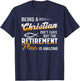 Funny Christian Amazing Retirement Plan Jesus God T-Shirt - T-Shirt | Navy