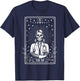 The Nurse Practitioner Tarot Card Skeleton NP RN Registered T-Shirt - T-Shirt | Navy