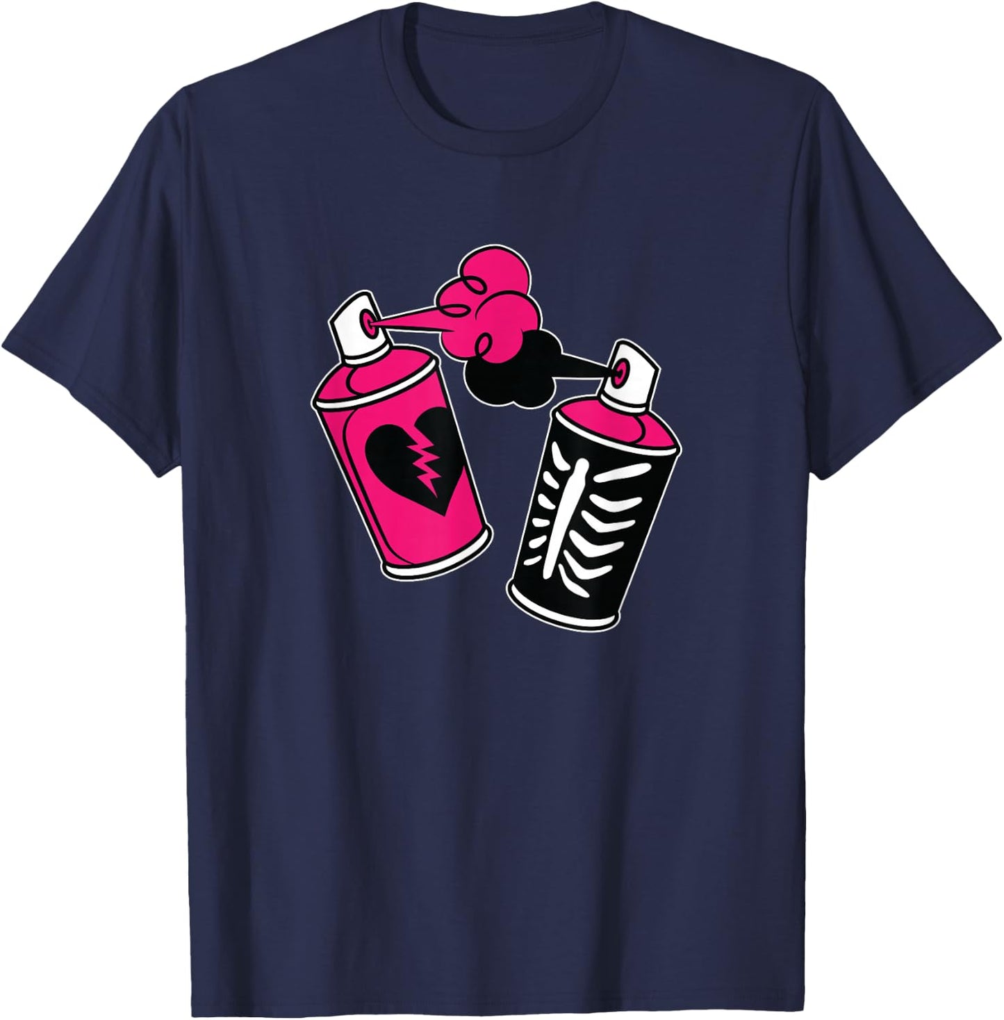 Fortnite Spray Cans T-Shirt - T-Shirt | Navy