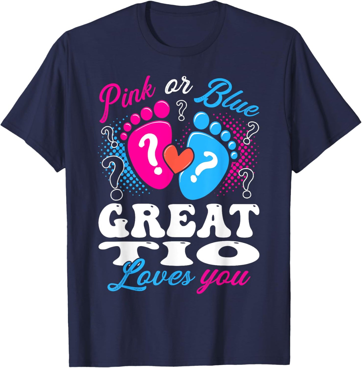 Gender Reveal T-Shirt - T-Shirt | Navy