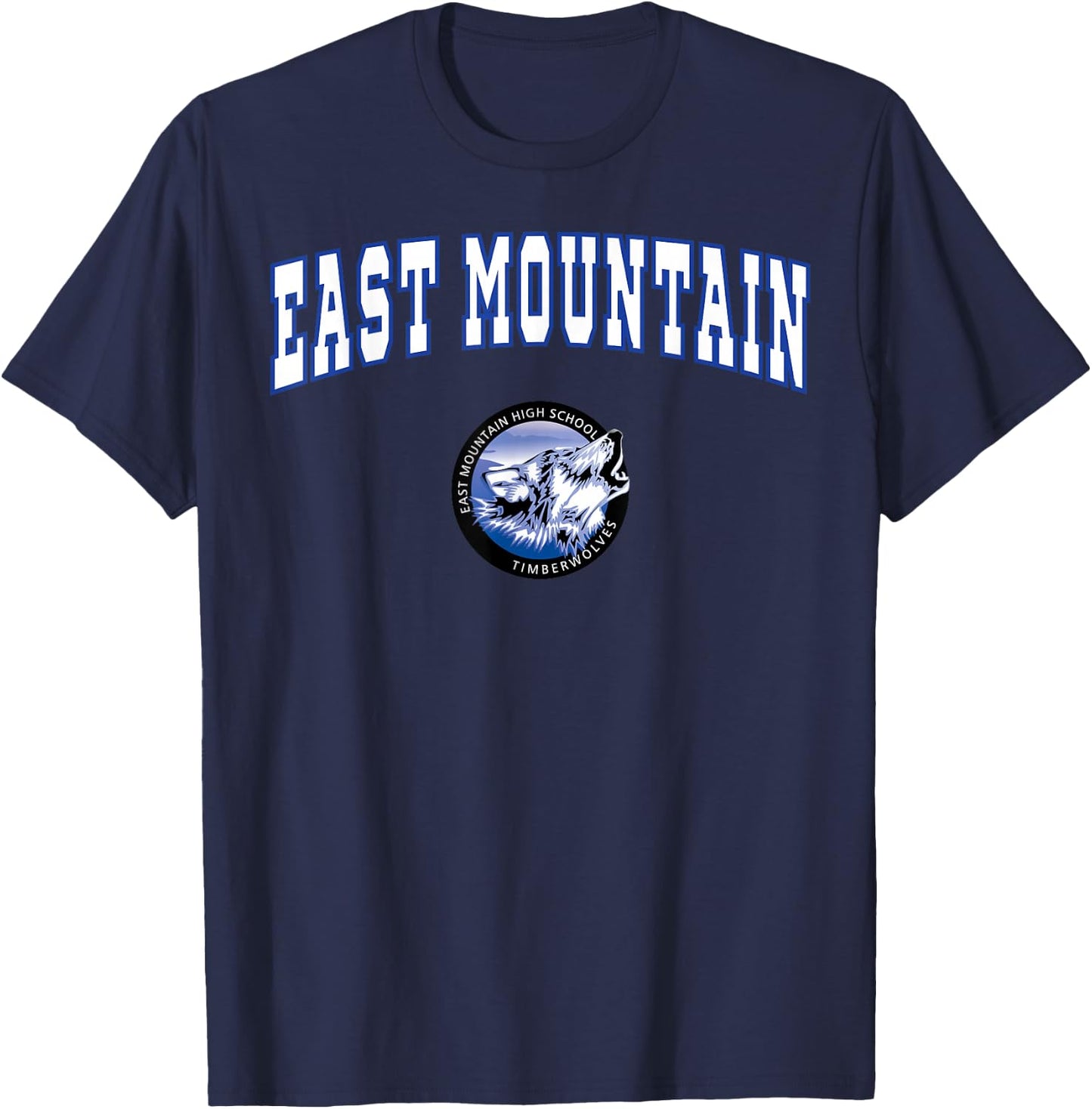 East Mountain High School Timberwolves C2 T-Shirt - T-Shirt | Navy