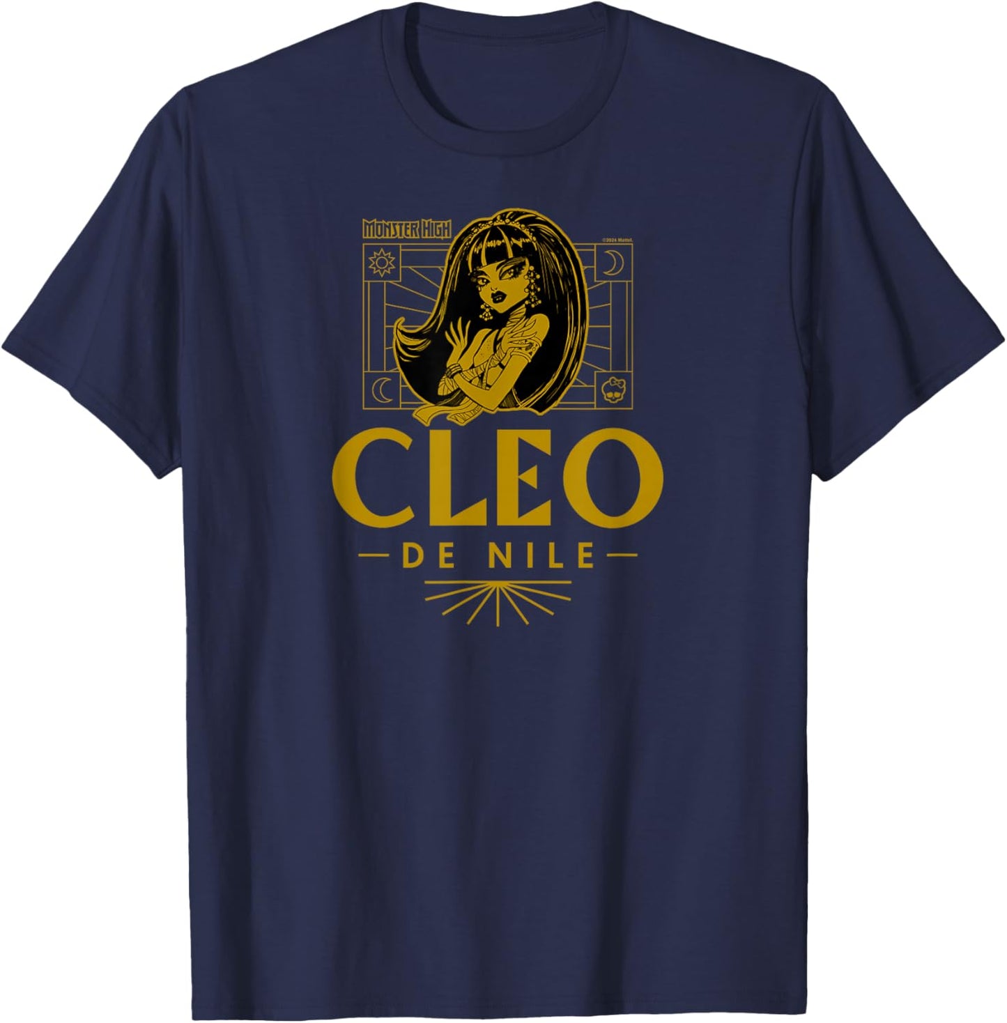 Monster High - Cleo De Nile Black T-Shirt - T-Shirt | Navy