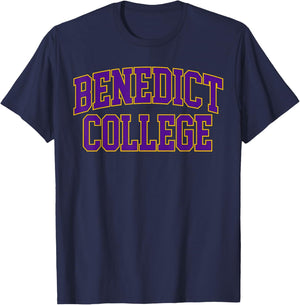Benedict Vintage College Retro Men Women T-Shirt - T-Shirt | Navy