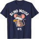 Three Blind Mice Costume Mouse #1 Matching Group T-Shirt - T-Shirt | Navy