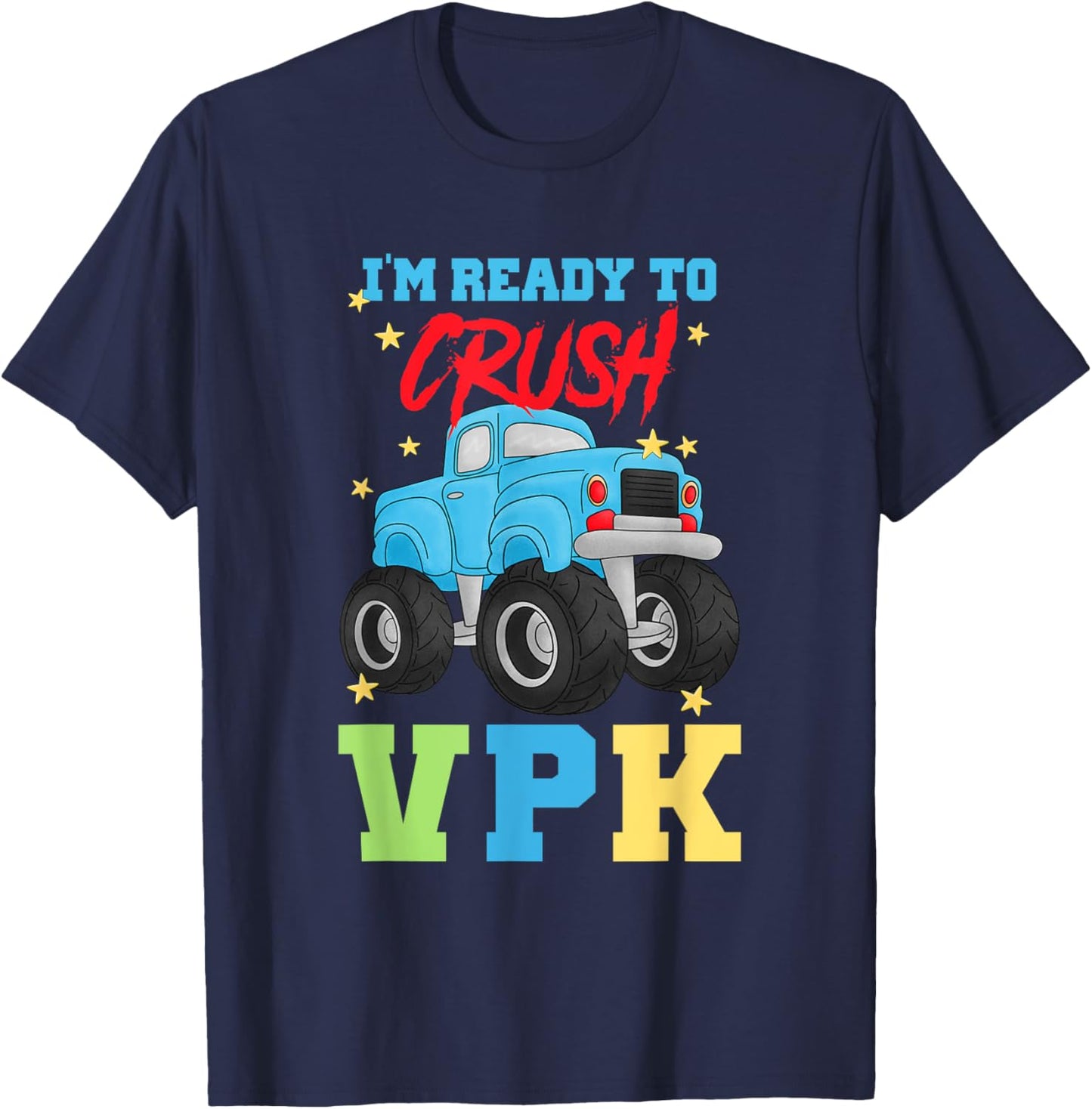 VPK Back to School 1st Day of School Prekindergarten Kids T-Shirt - T-Shirt | Navy