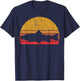 Steelhead Fishing Retro Trout Fisherman T-Shirt - T-Shirt | Navy
