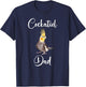 Funny Cockatiel Dad Shirt Humor Pet Cockatiel Owner T-Shirt - T-Shirt | Navy