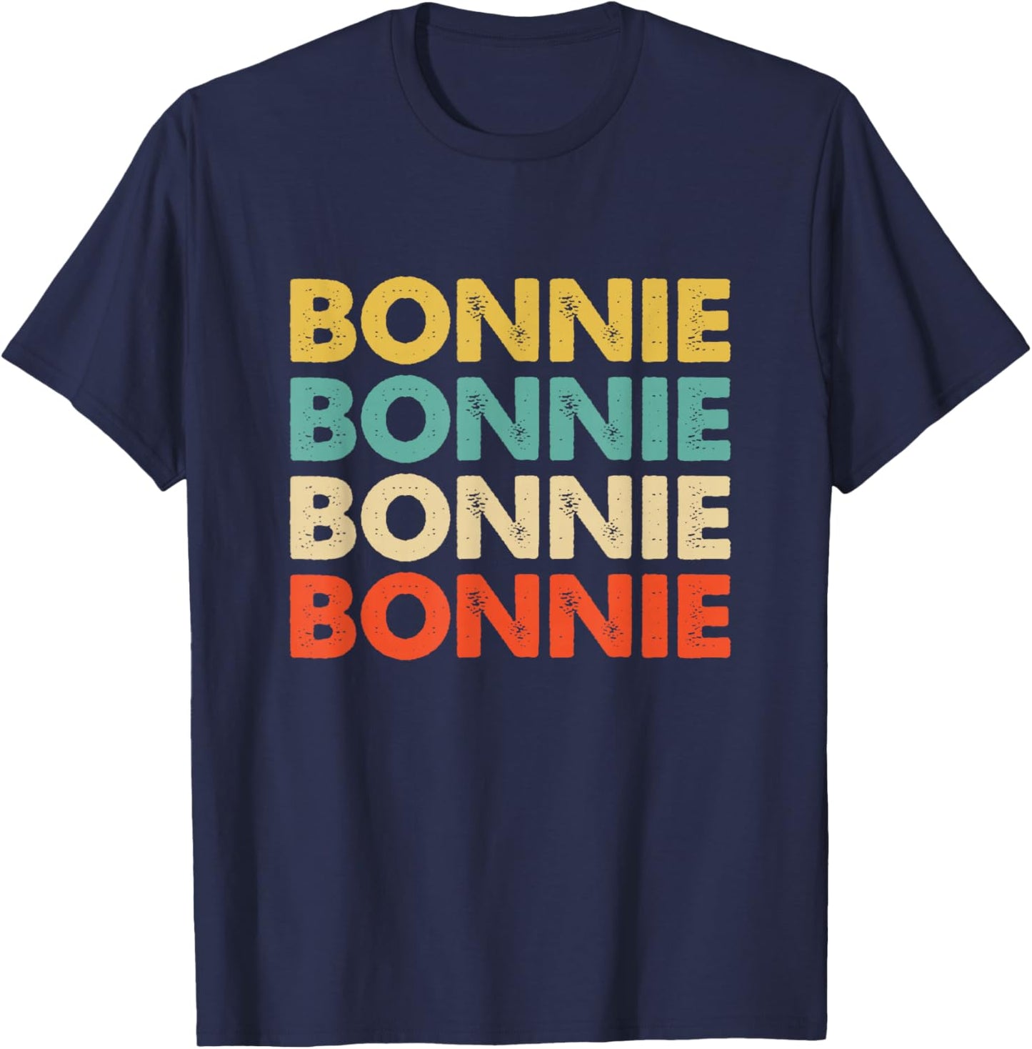 Bonnie Name T-Shirt - T-Shirt | Navy