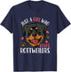 Rottweiler Just A Girl Who Loves Rottweilers Gift T-Shirt - T-Shirt | Navy