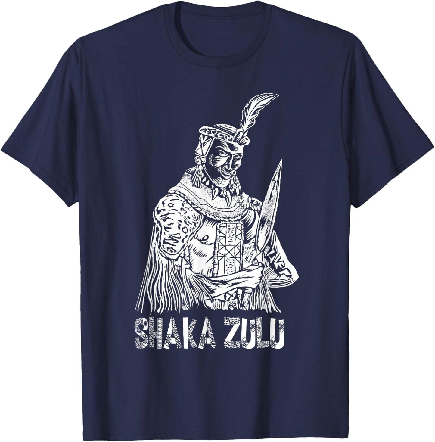 Cool Shaka Zulu African King Pride Funny Gift Women T-Shirt - T-Shirt | Navy