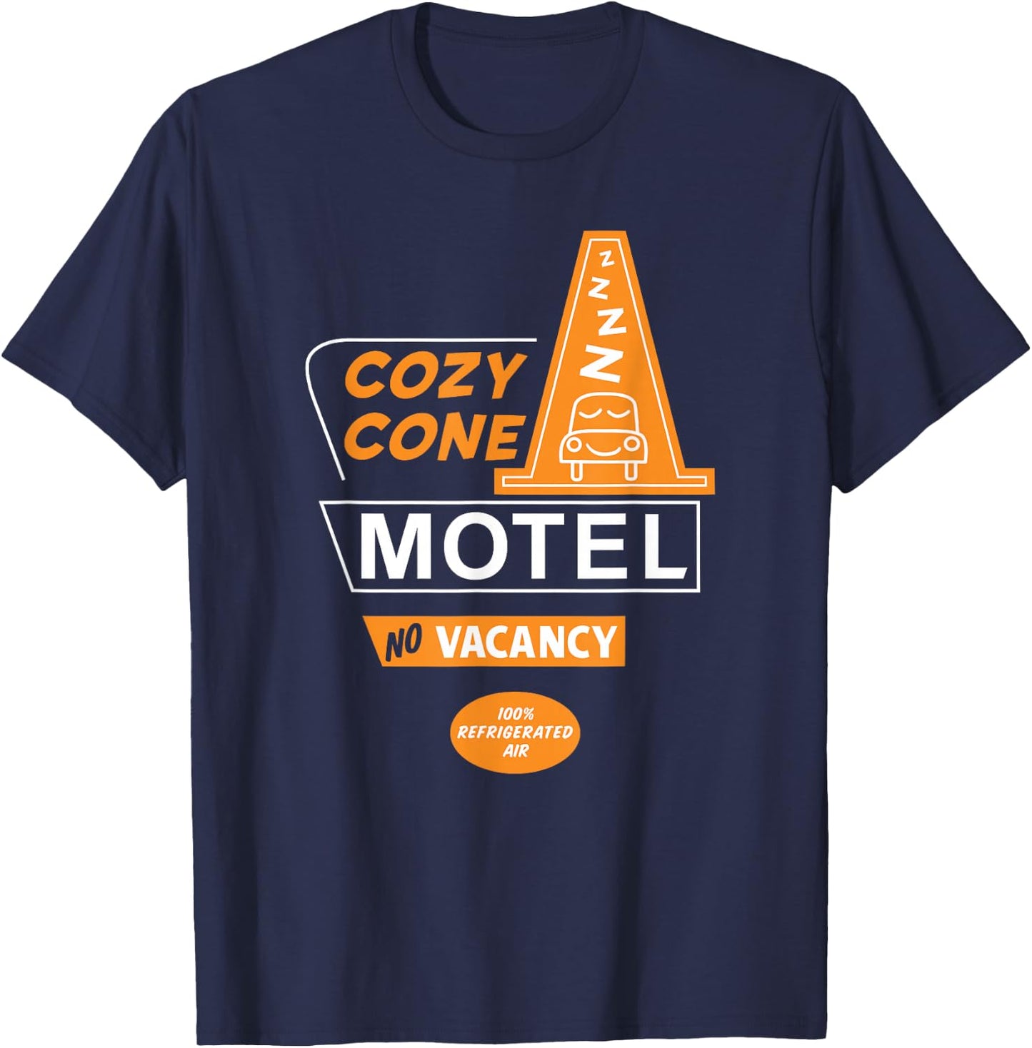 Disney Pixar Cars on the Road Cozy Cone Motel T-Shirt - T-Shirt | Navy
