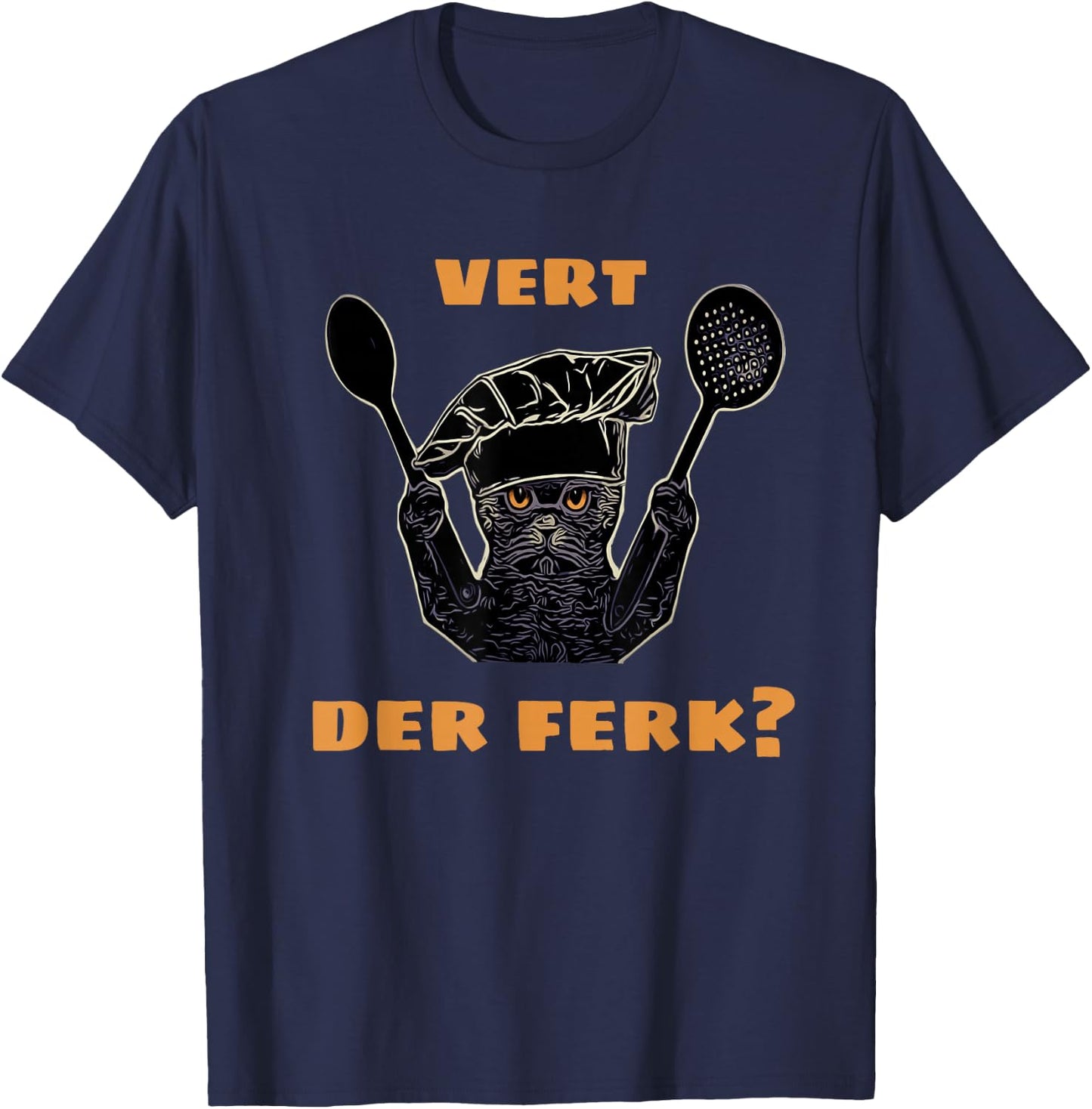 Vert Der Ferk T-Shirt - T-Shirt | Navy