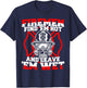 Firefighter Firemen Find 'Em Hot Leave 'Em Wet T-Shirt - T-Shirt | Navy