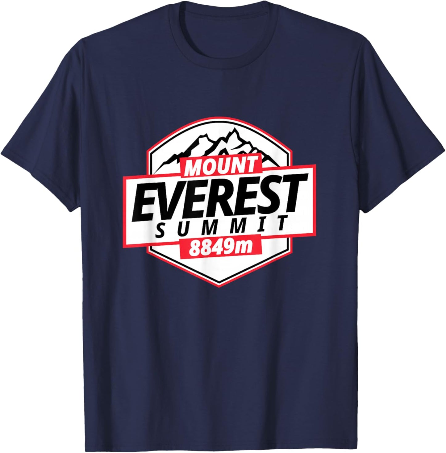 Mount Everest Summit T-Shirt - T-Shirt | Navy