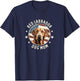 Red Labrador Retriever Dog Mom T-Shirt - T-Shirt | Navy