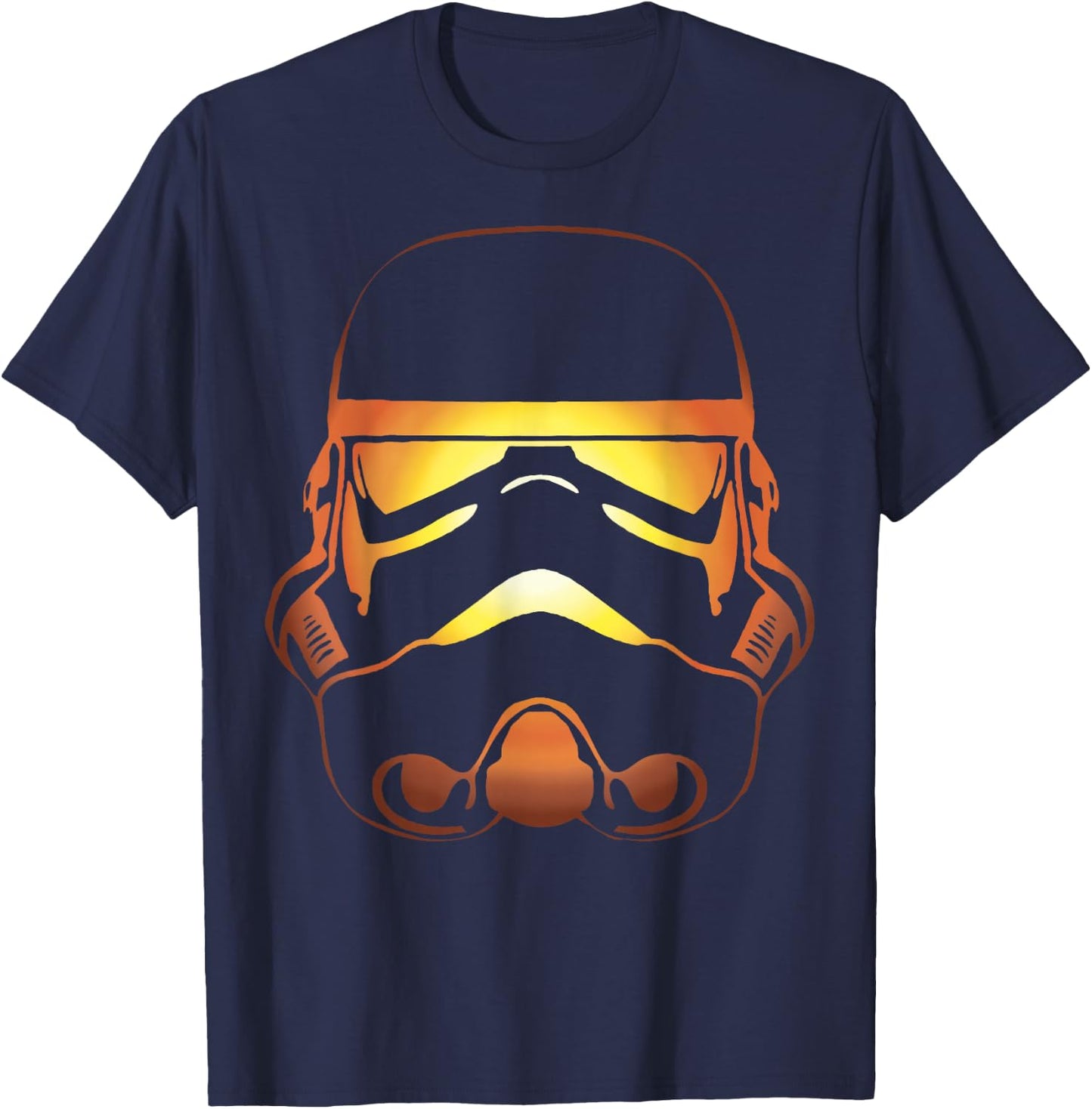 Star Wars Stormtrooper Pumpkin Glow T-Shirt - T-Shirt | Navy