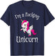 I'm a fucking unicorn | Unicorn Halloween costume T-Shirt - T-Shirt | Navy
