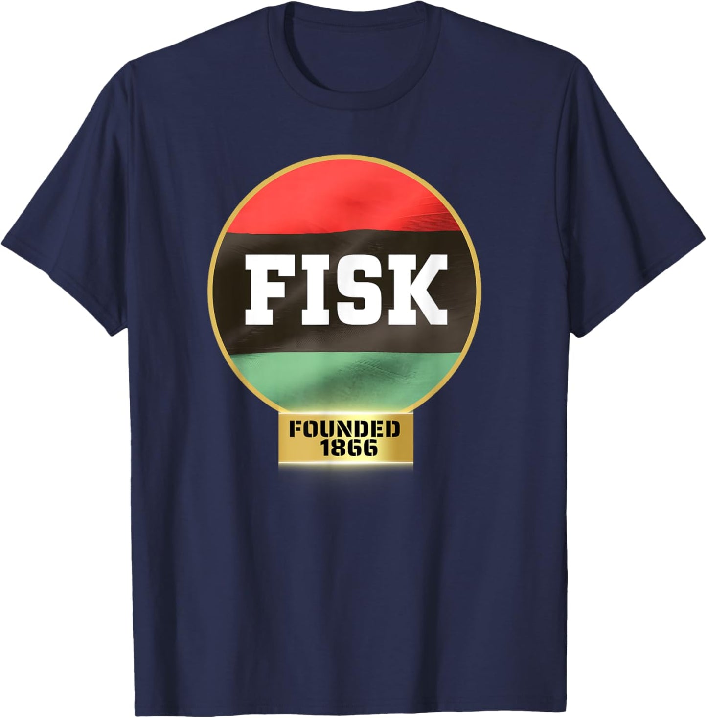 Fisk, FU, HBC, Proud HBCU T-Shirt - T-Shirt | Navy