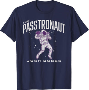Josh Dob The Passtronaut Exploring Space And The Moon T-Shirt - T-Shirt | Navy
