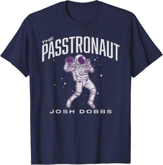Josh Dob The Passtronaut Exploring Space And The Moon T-Shirt - T-Shirt | Navy