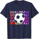 Girl Soccer Player Gifts Team Cleats Mom Goalie Captain T-Shirt - T-Shirt | Navy