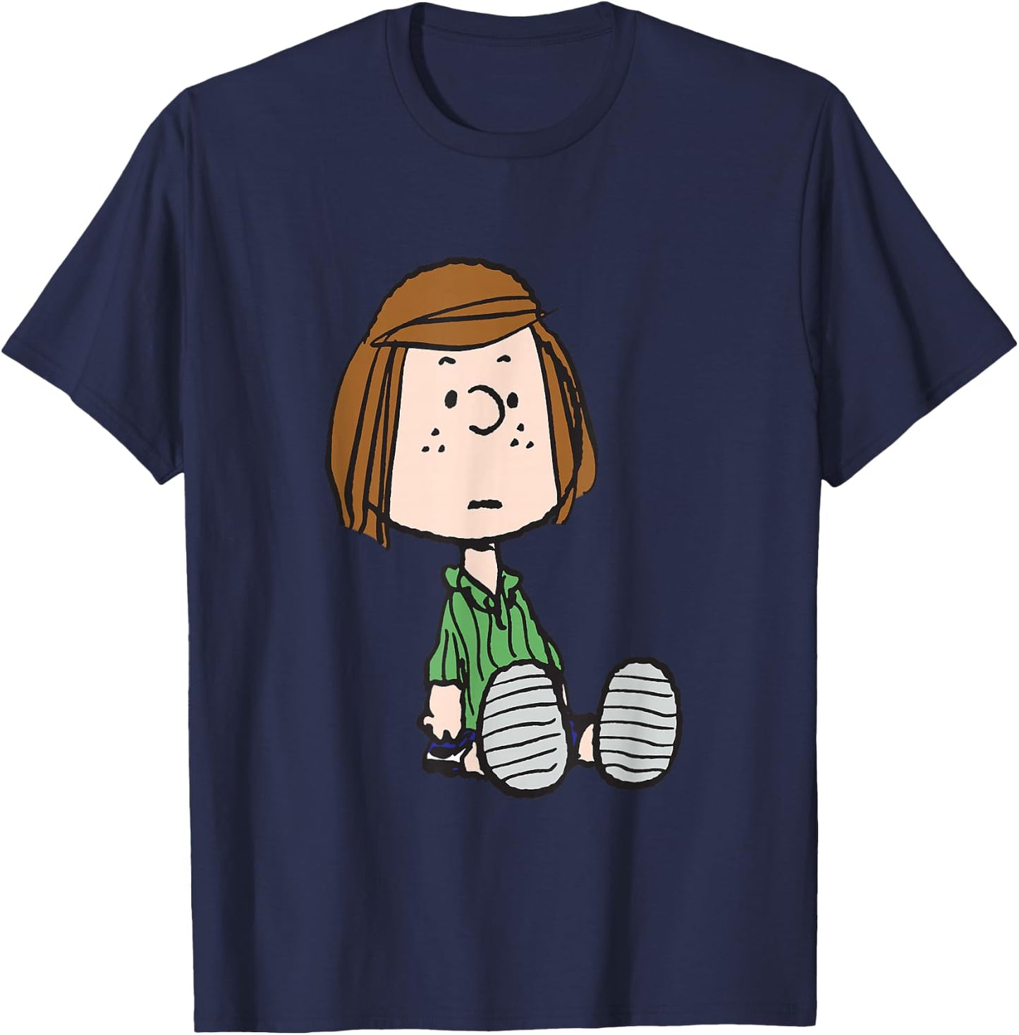 Peanuts Peppermint Patty T-Shirt - T-Shirt | Navy