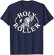 Holy Roller Skating Skater Skate Shoes Retro Vintage 70s/80s T-Shirt - T-Shirt | Navy