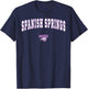 Spanish Springs High School Cougars T-Shirt - T-Shirt | Navy