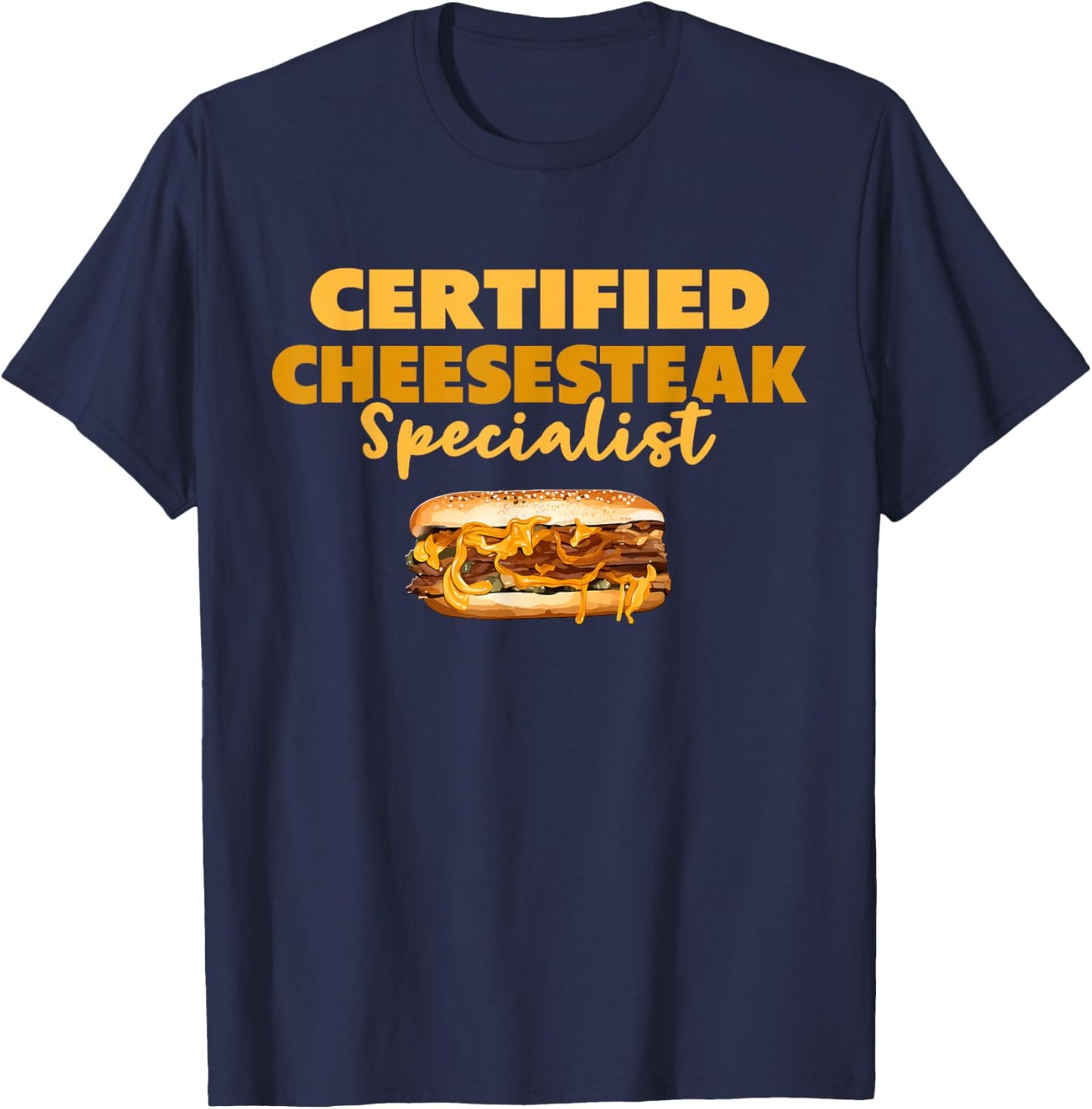 Cheesesteak T-Shirt - T-Shirt | Navy