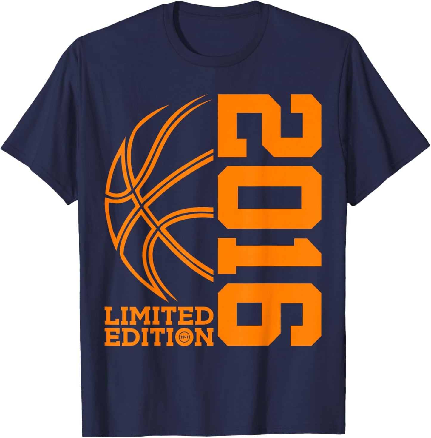 9th BIRTHDAY BASKETBALL LIMITED EDITION 2016 T-Shirt - T-Shirt | Navy