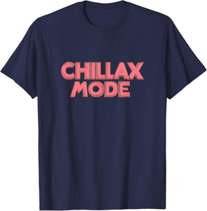 Awesome Chillax Mode Emblem Costume T-Shirt - T-Shirt | Navy