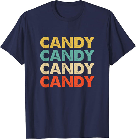 Candy Name T-Shirt - T-Shirt | Navy