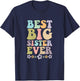 Big Sister Shirt for Girls – Baby Announcements, and Family T-Shirt - T-Shirt | Navy