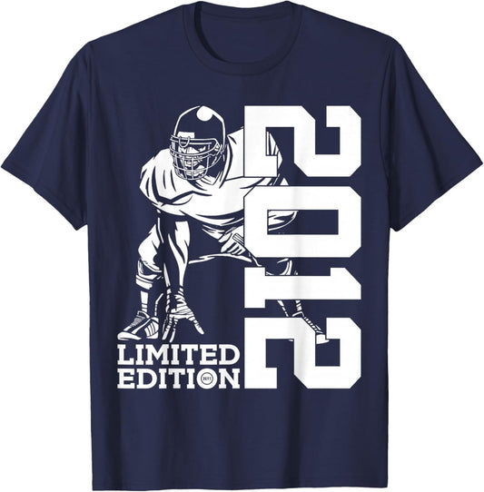 14th BIRTHDAY FOOTBALL LIMITED EDITION 2012 T-Shirt - T-Shirt | Navy