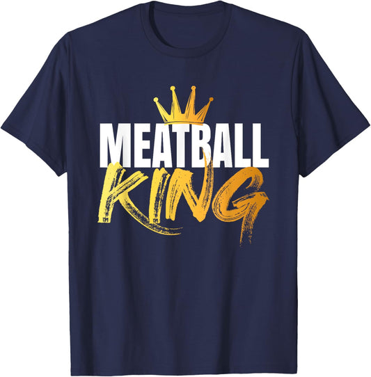 Meatball King T-Shirt - T-Shirt | Navy