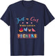 Just a Girl Who Loves Peckers T-Shirt - T-Shirt | Navy