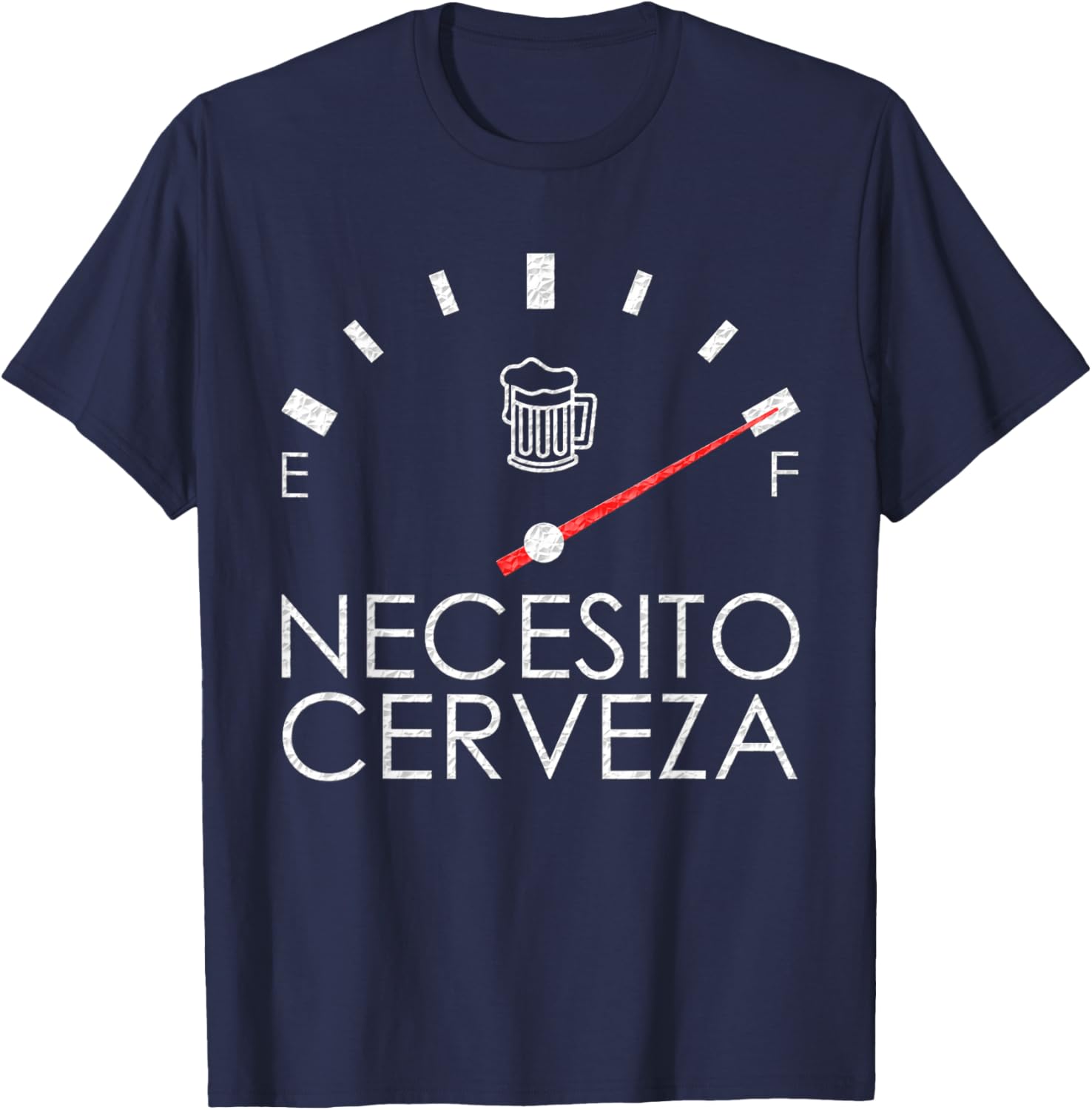 Necesito Cerveza Shirt - Cerveza T-Shirt - T-Shirt | Navy