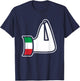 Italian Hand Gesture Italia Italy Italiano Humor Family T-Shirt - T-Shirt | Navy