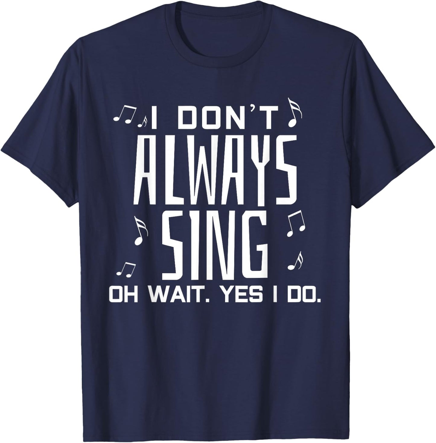 Broadway Theatre Vocal Music T-Shirt - T-Shirt | Navy