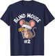 Three Blind Mice Costume Mouse #2 Matching Group T-Shirt - T-Shirt | Navy