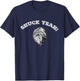 Funny Seafood Clams Oyster Bar Shell Shucking Shuck Yeah T-Shirt - T-Shirt | Navy