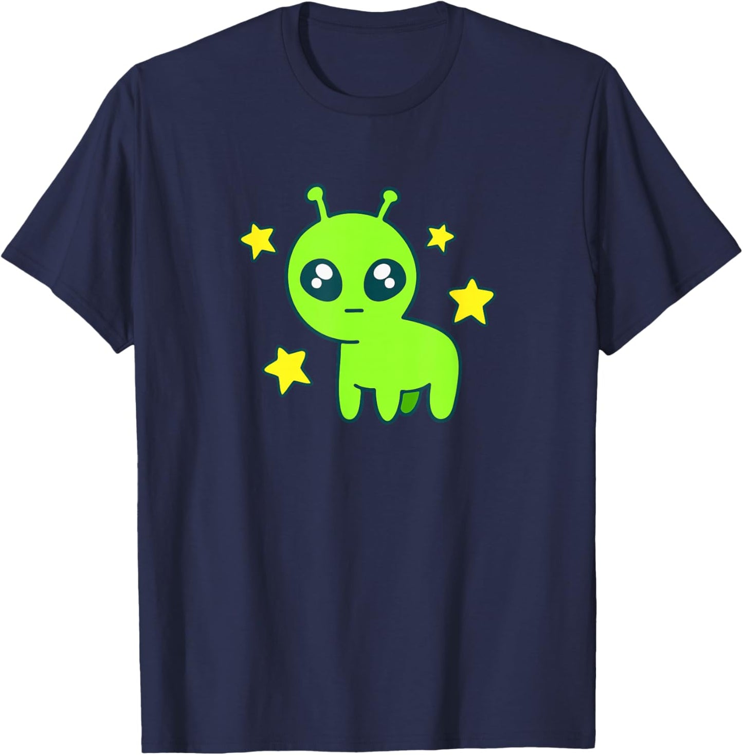 Cute TBH Autism Creature Meme Alien T-Shirt - T-Shirt | Navy