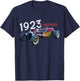 1923 23 T-Bucket Blown Hot Rod Classic Car T-Shirt - T-Shirt | Navy
