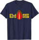 63rd Infantry Division Army Regional Support Command T-Shirt - T-Shirt | Navy