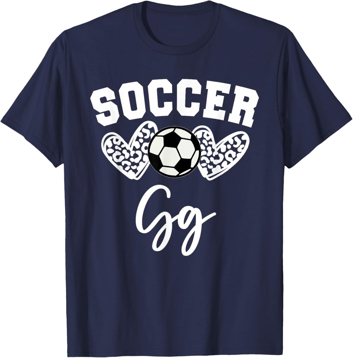 Soccer Gg Matching Family Soccer T-Shirt - T-Shirt | Navy
