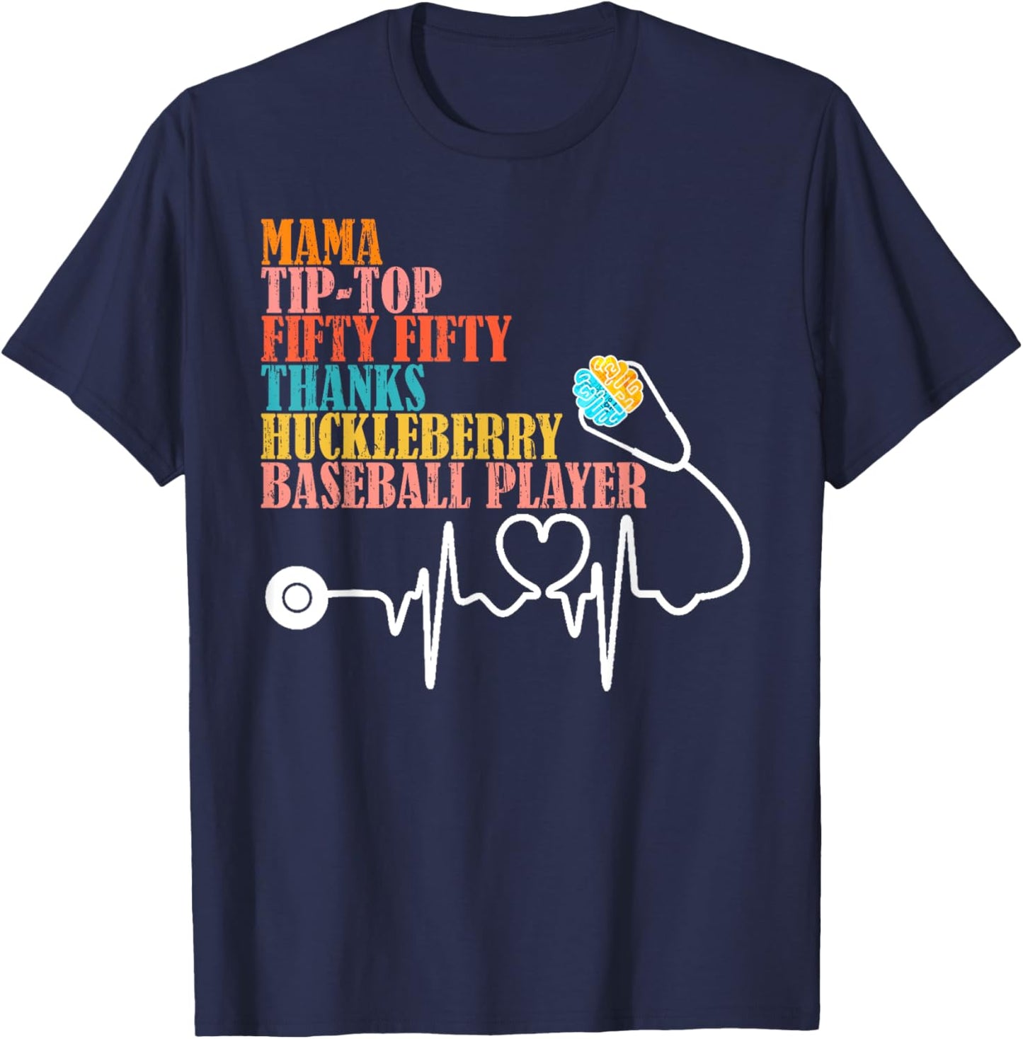 Stroke Neurosurgery Neurology Ortho Neuro Trauma Icu Nurse T-Shirt - T-Shirt | Navy