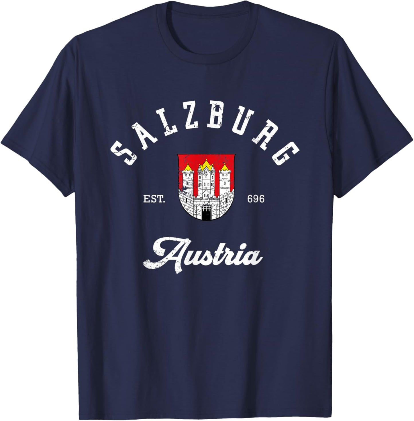 Salzburg Austria vacationSalzburg Austria T-Shirt - T-Shirt | Navy